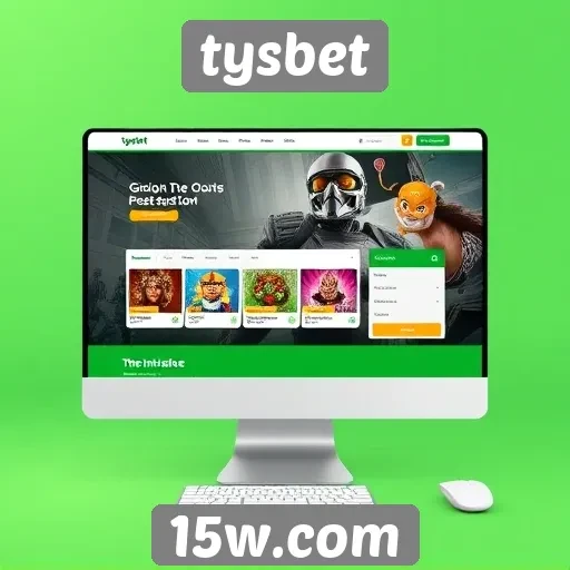 A nova interface do site tysbet melhorou a experiência do usuário